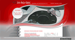 Desktop Screenshot of in-ka-tec.de